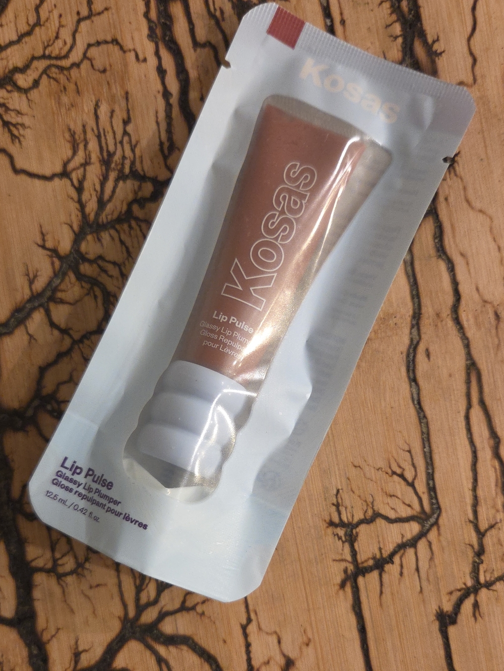 Kosas Lip Pulse Glossy Lip Plumper - Warm Nude